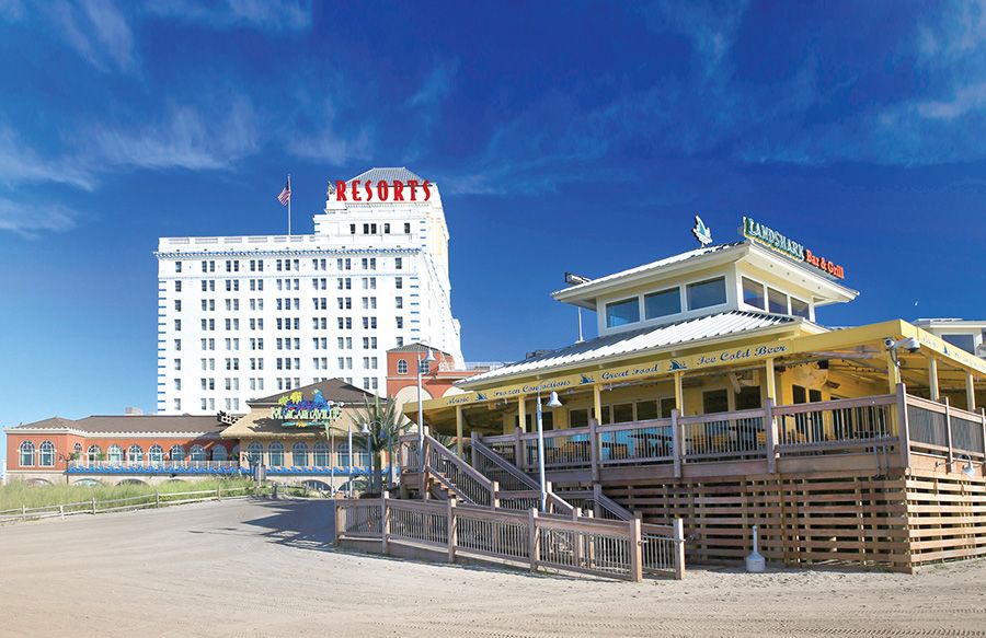 Casinos along atlantic city boardwalk