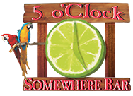 5 o'clock somewhere bar logo 