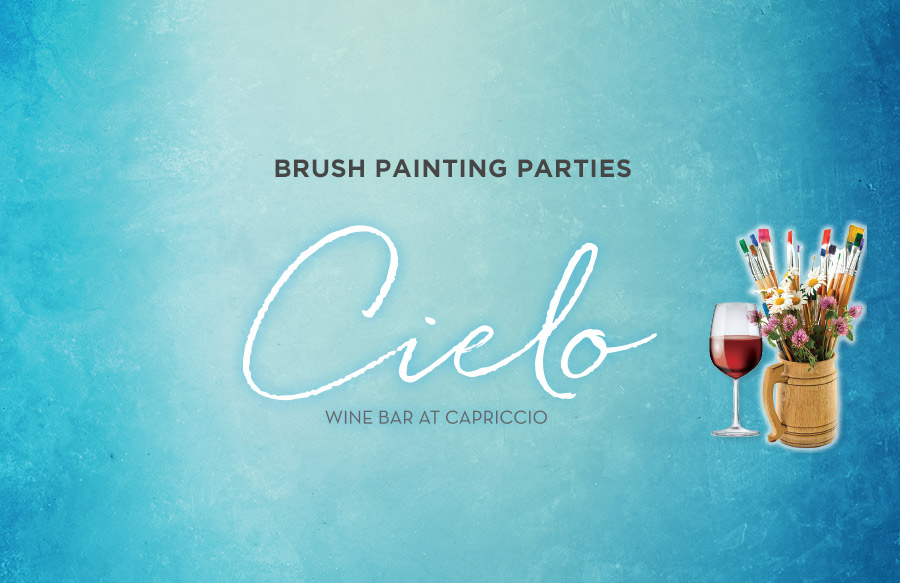 Brush Painting Parties at Cielo