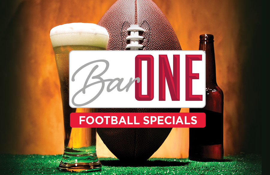 Bar One Football Specials