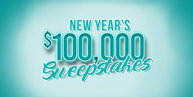 New Year's $100,000 Sweepstakes