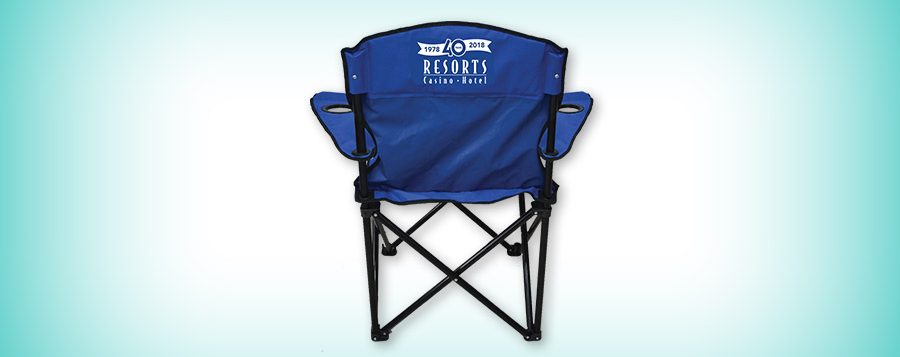 resorts 40th camp chair