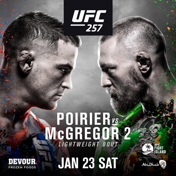 UFC 257 McGregor vs Dustin Poirier 2 - Live Viewing Event | Resorts  Atlantic City Events