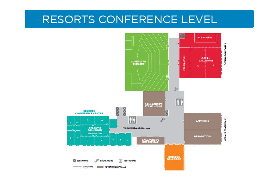 Resorts Casino Hotel Floor Plans Meeting Rooms Meet At Resorts Ac