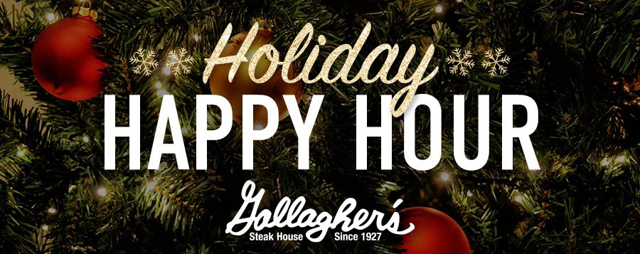 gallaghers holiday happy hour