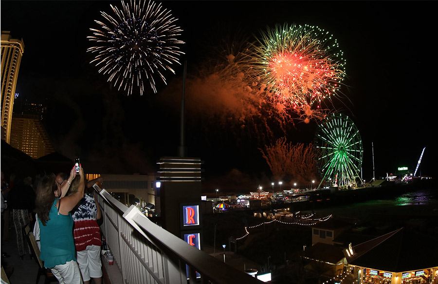 fireworks photo in atlantic city