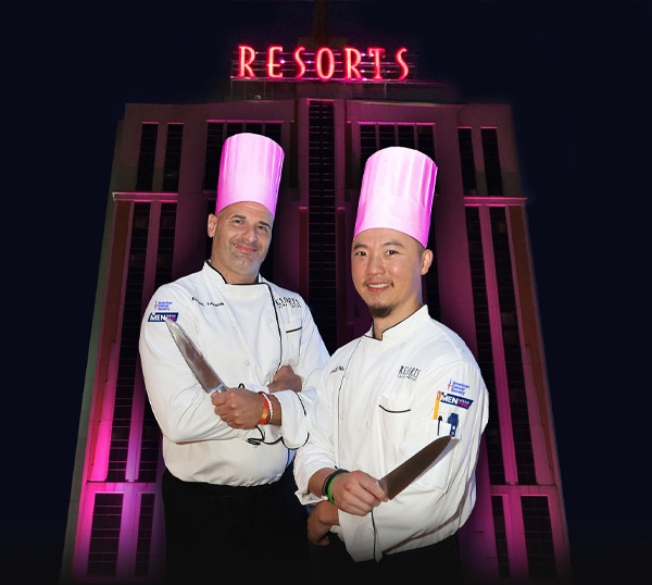 resorts chefs support breast cancer awareness month