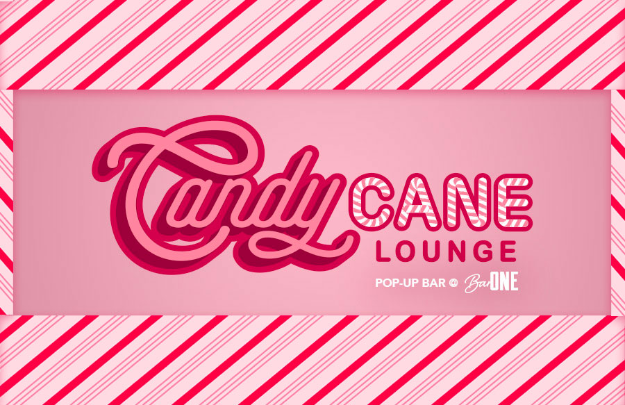 Candy Cane Lounge - Holiday Themed Pop-Up Bar