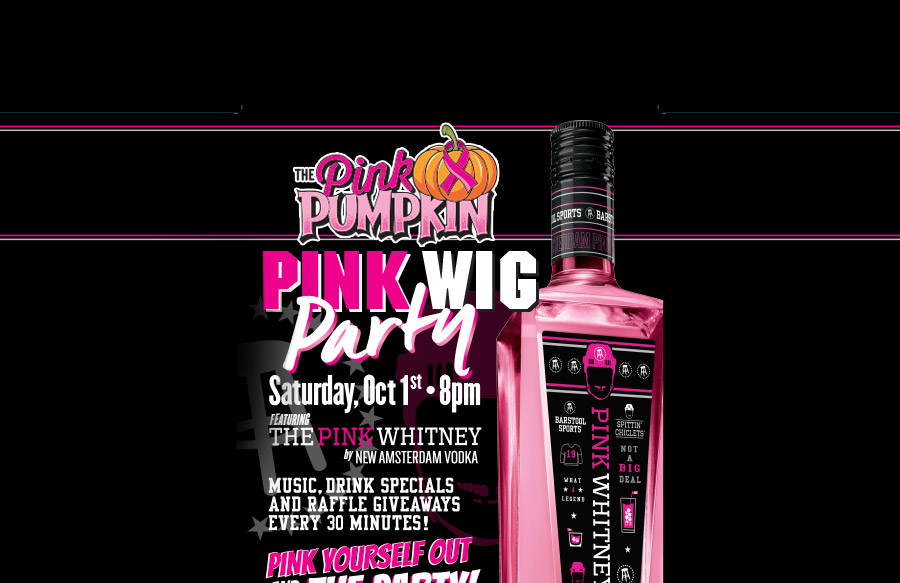 Pink Wig Party - Grand Opening of The Pink Pumpkin