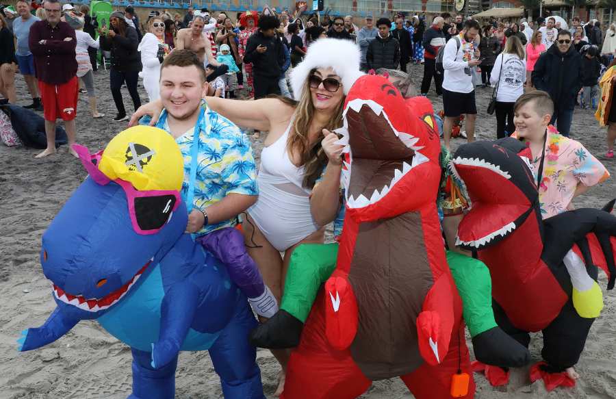 polar bear plunge