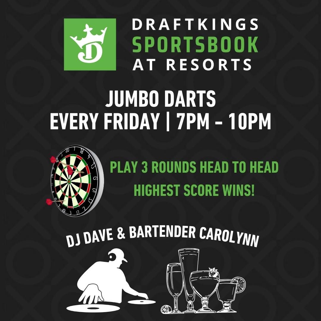 Jumbo Darts Tournaments Every Friday DK