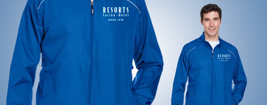 resorts windbreaker giveaway casino promotion