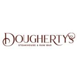 Elegant steakhouse and raw bar logo