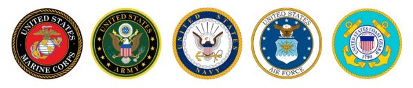 Offers for Military/ Veteran Star Card Members military logos