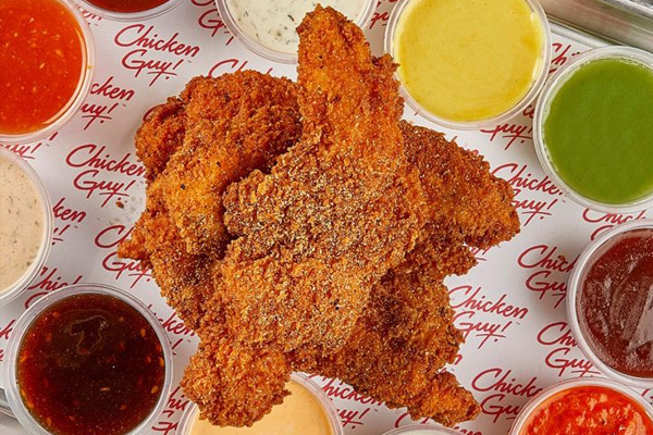 chicken guy fried chicken food