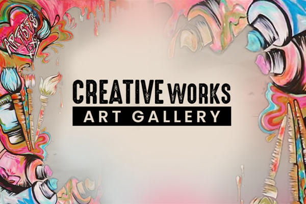 creative works art gallery promo