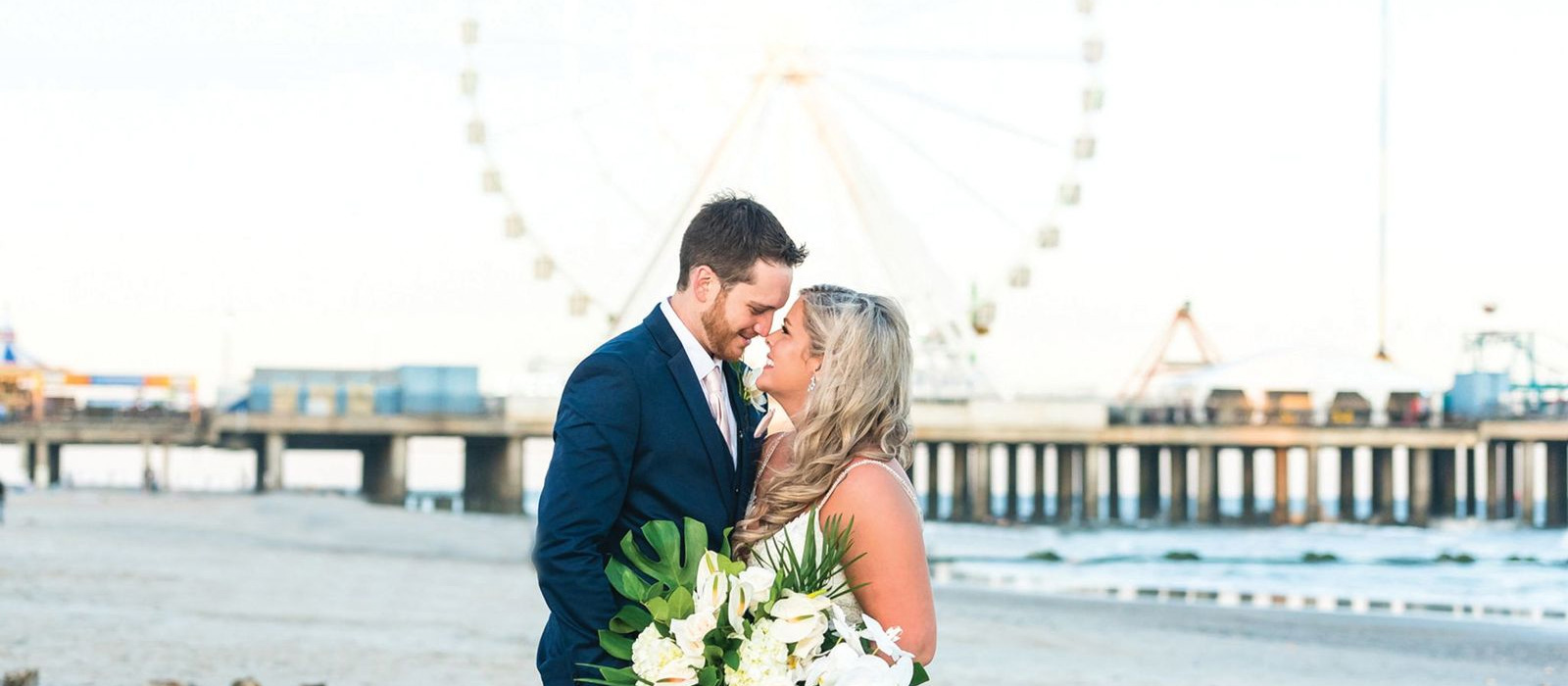 weddings reception outdoor boardwalk