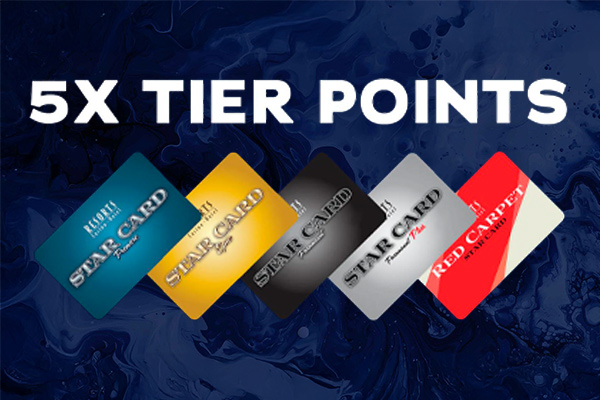 5x tier points