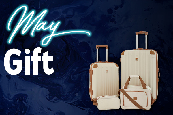 Luggage giveaway gift