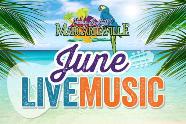 June live music entertainment margaritaville atlantic city nj beach music