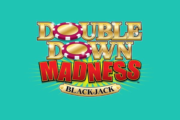 double down madness blackjack logo on green