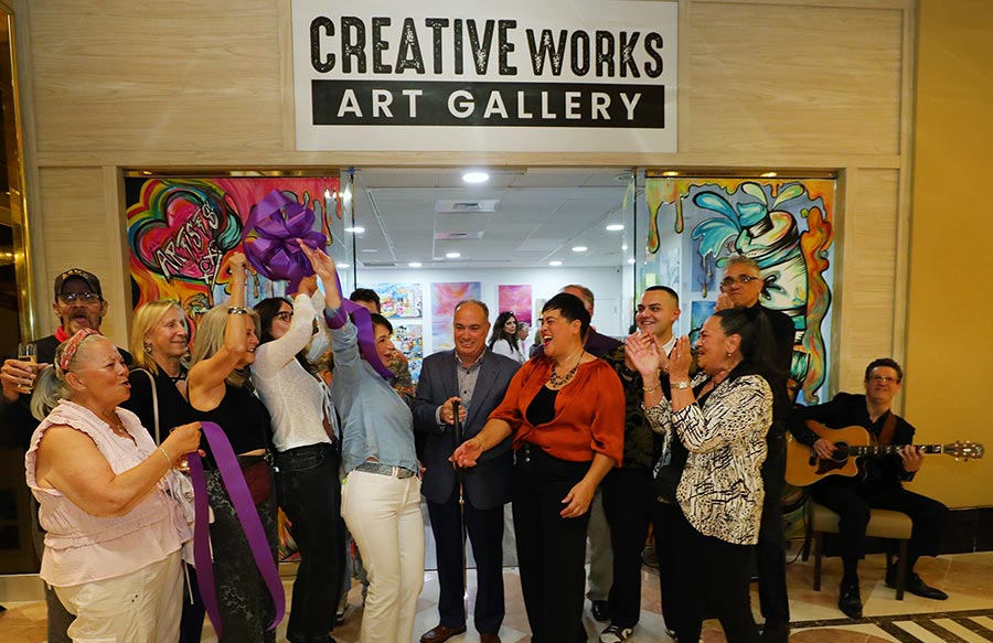 resorts atlantic city grand opening creative works gallery