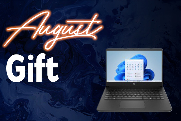 HP laptop casino gift promotion